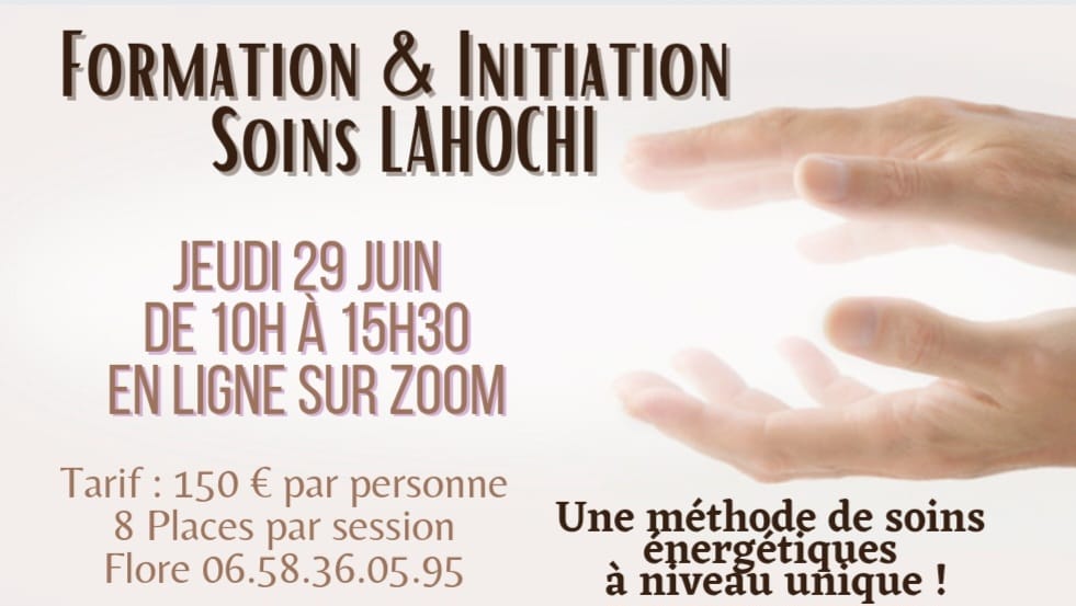 Formation & Initiation LAHOCHI en ligne, le 29 juin
