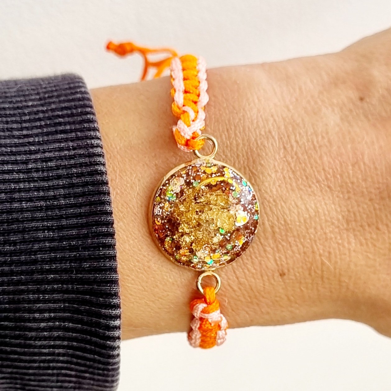 Bracelet Nébuleuse | Libération Vécu Fœtal | Doré