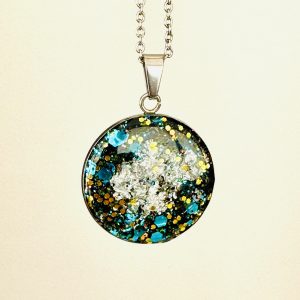 MAXI GALAXIE | Nébuleuse Expression de soi & Chakra gorge | argenté