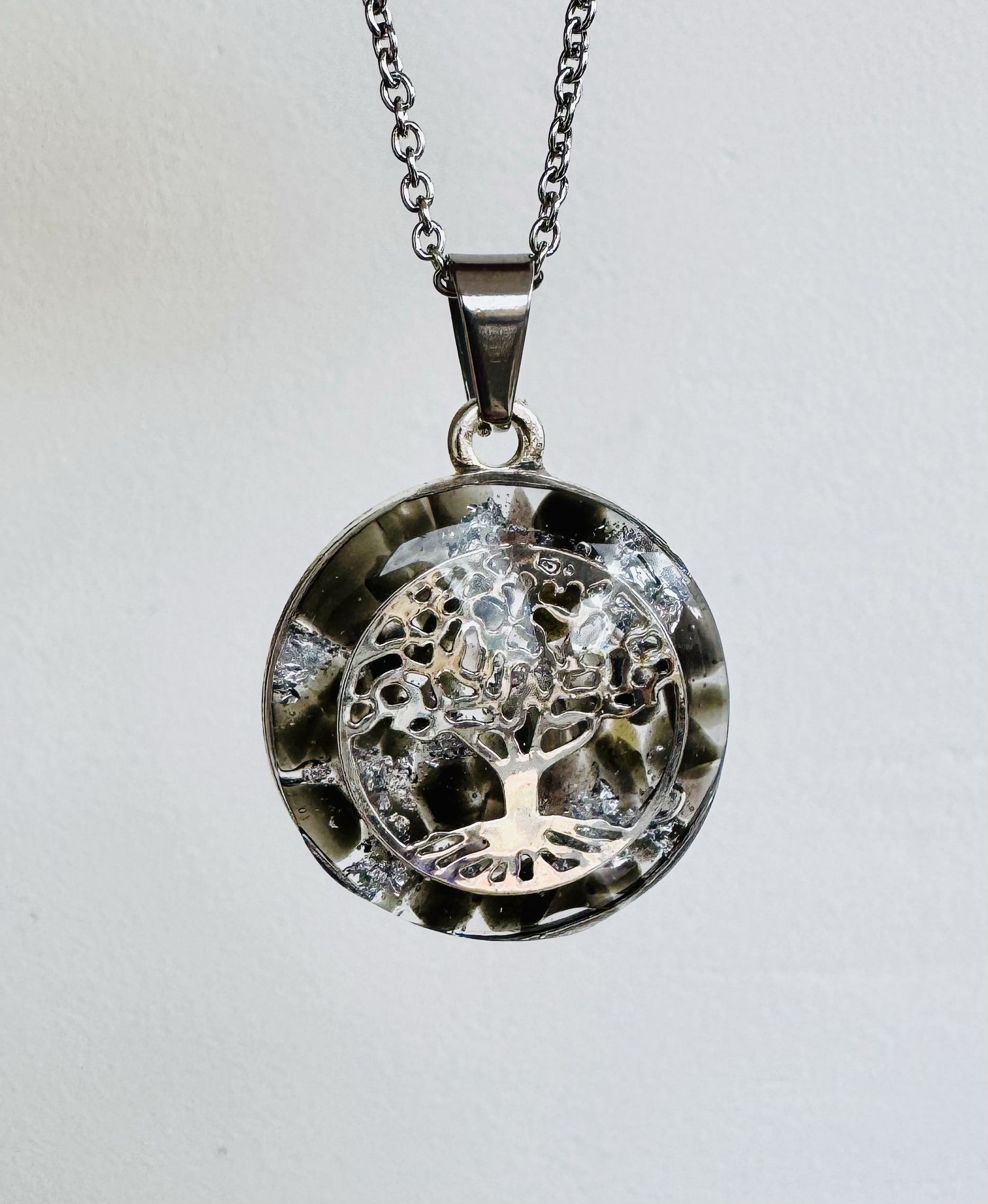 🌳 Maxi Galaxie FORCE INTÉRIEURE - Arbre de Vie & Obsidienne – Image 2