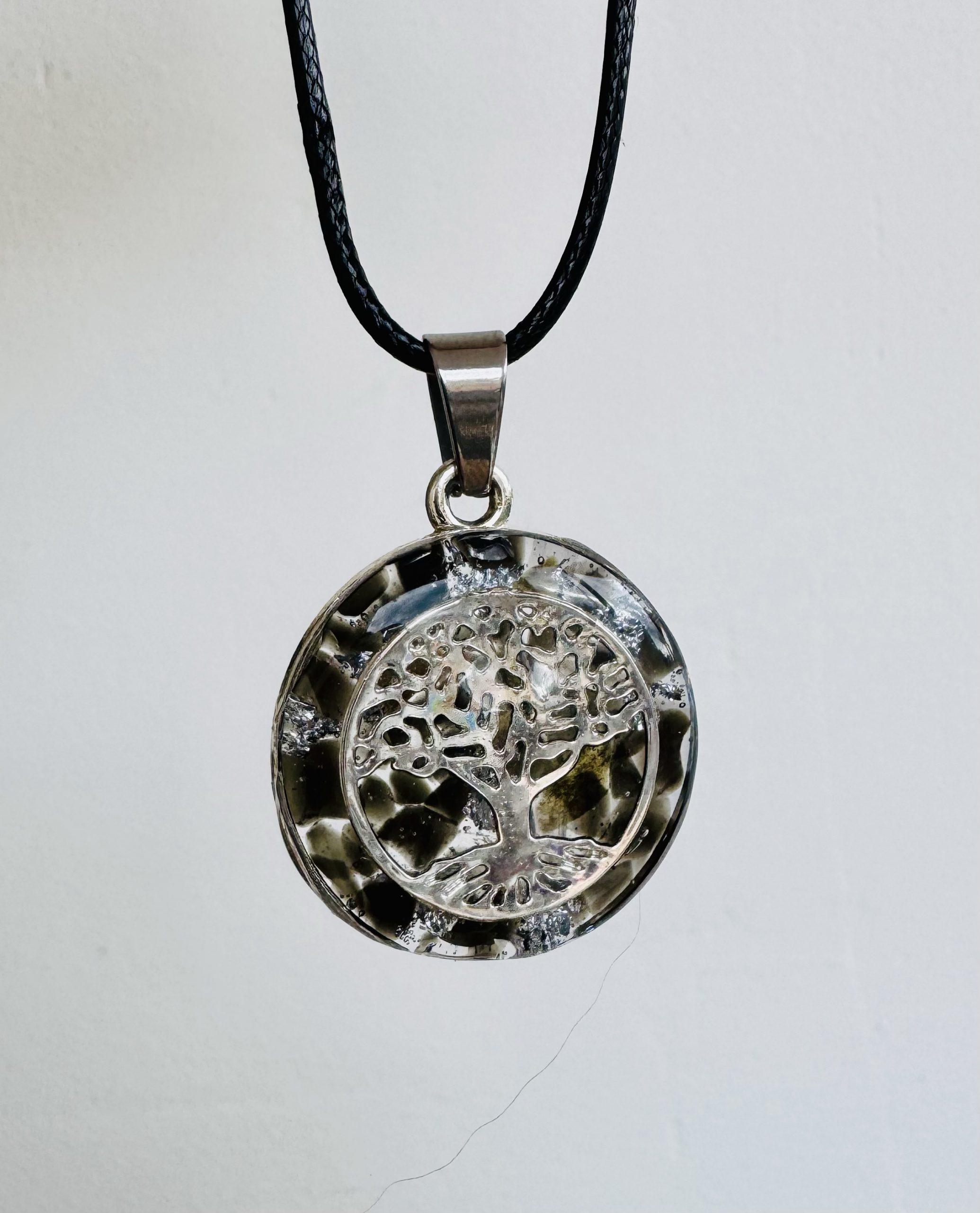 🌳 Maxi Galaxie FORCE INTÉRIEURE - Arbre de Vie & Obsidienne – Image 3