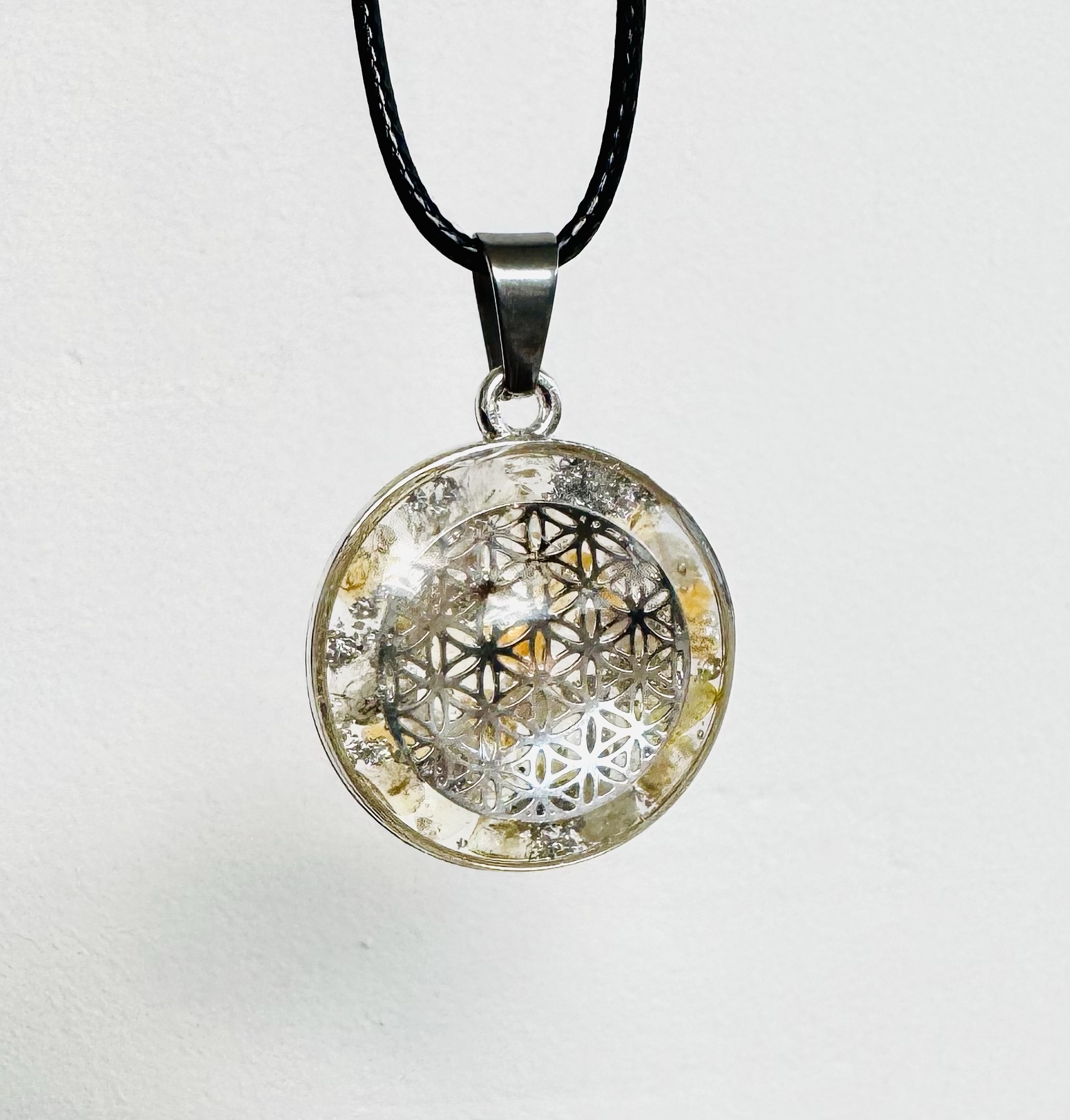 ☀️ Maxi Galaxie RAYON D'OR – Fleur de Vie & Citrine – Image 4