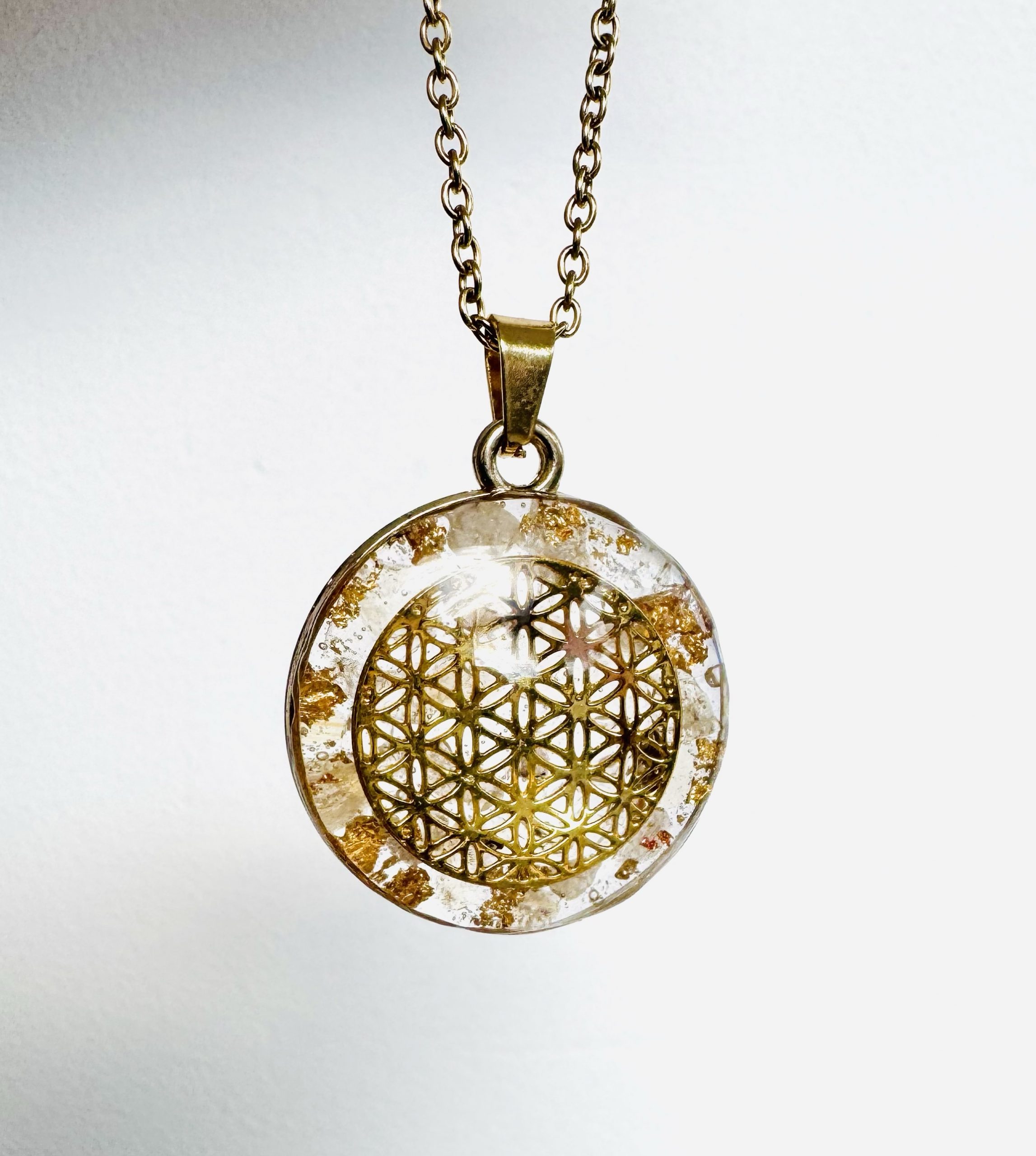 ☀️ Maxi Galaxie RAYON D'OR – Fleur de Vie & Citrine