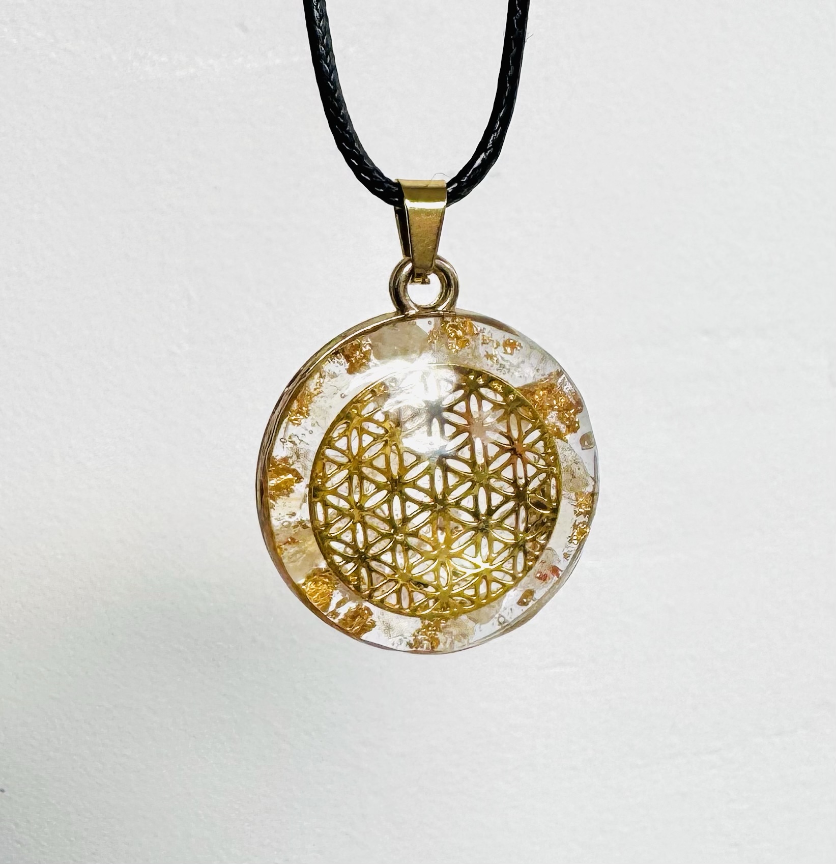 ☀️ Maxi Galaxie RAYON D'OR – Fleur de Vie & Citrine – Image 3