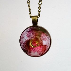 Maxi Galaxie | Connexion Cosmique | Chaîne bronze antique