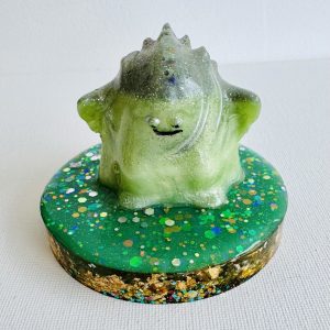 Gardien des Étoiles – Fantôme Vert sur Plateau Vert • chakra du cœur • apaisement