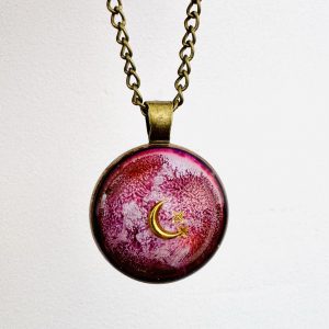 Maxi Galaxie | Connexion Cosmique | Chaîne bronze antique