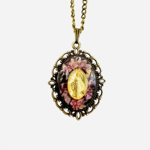 Collier Miraculeuse • Douceur Divine - Quartz Rose & Rose Rose