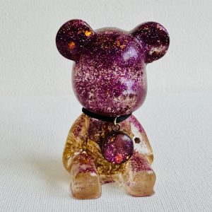 Ourson des Étoiles • Révéler son potentiel • Améthyste • Quartz Rose • Grenat