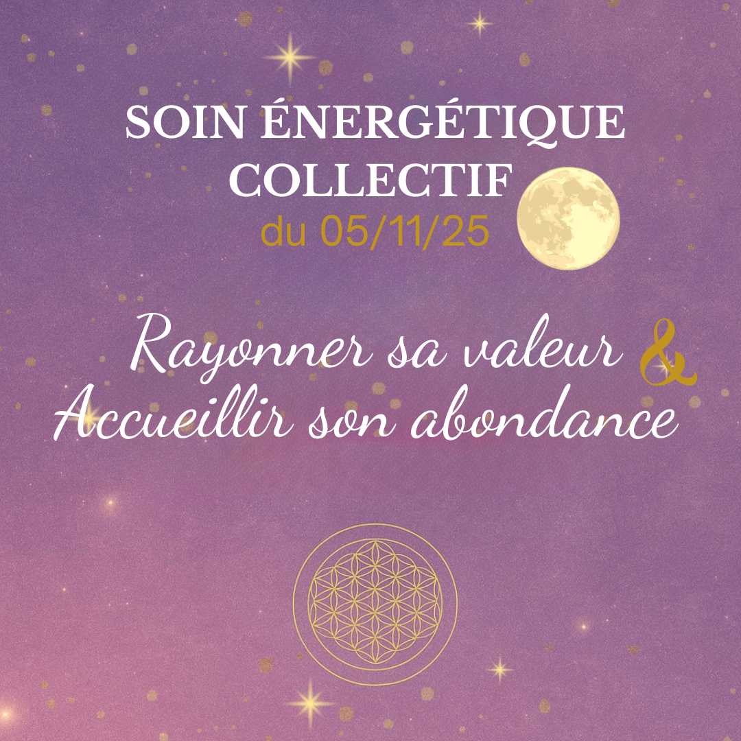 ✨ Pleine Lune du 5 novembre – Rayonne ta valeur & accueille l’abondance