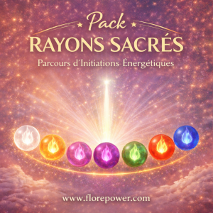 🌈 Pack 7 Rayons Sacrés : Parcours d’initiations énergétiques – Guérison • Alignement • Élévation