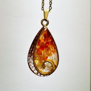 Collier vibratoire - Feu Sacré • Réveiller l’élan vital et la force d’incarnation