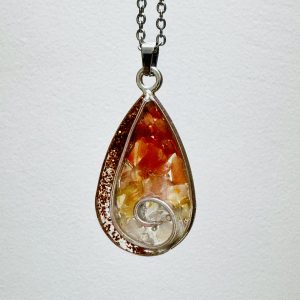 Collier vibratoire - Feu Sacré • Réveiller l’élan vital et la force d’incarnation