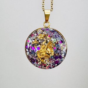 MAXI GALAXIE | Nébuleuse Inspiration | Chakra Couronne | Doré