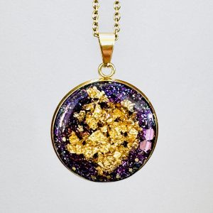 MAXI GALAXIE | Nébuleuse Inspiration | Chakra Couronne | Doré