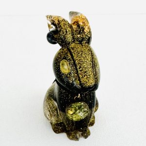 Lapin des Étoiles • Confiance en Soi | Chakra solaire | Citrine • Œil de Tigre