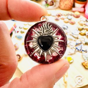 Collier Vibratoire Cœur Sacré - Amour de Soi