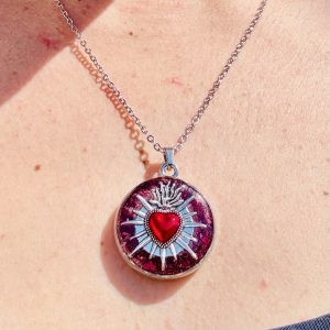 Collier Vibratoire Cœur Sacré - Amour de Soi