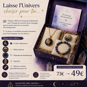 Coffret Mystère Collier Vibratoire✨